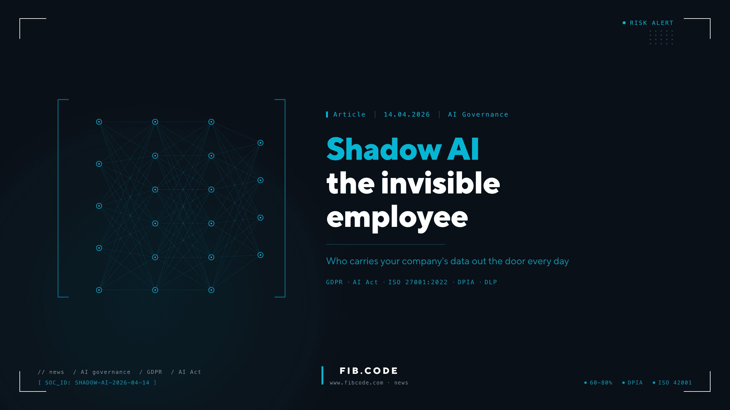 Shadow AI - The Invisible Employee Taking Your Data Out Every Day